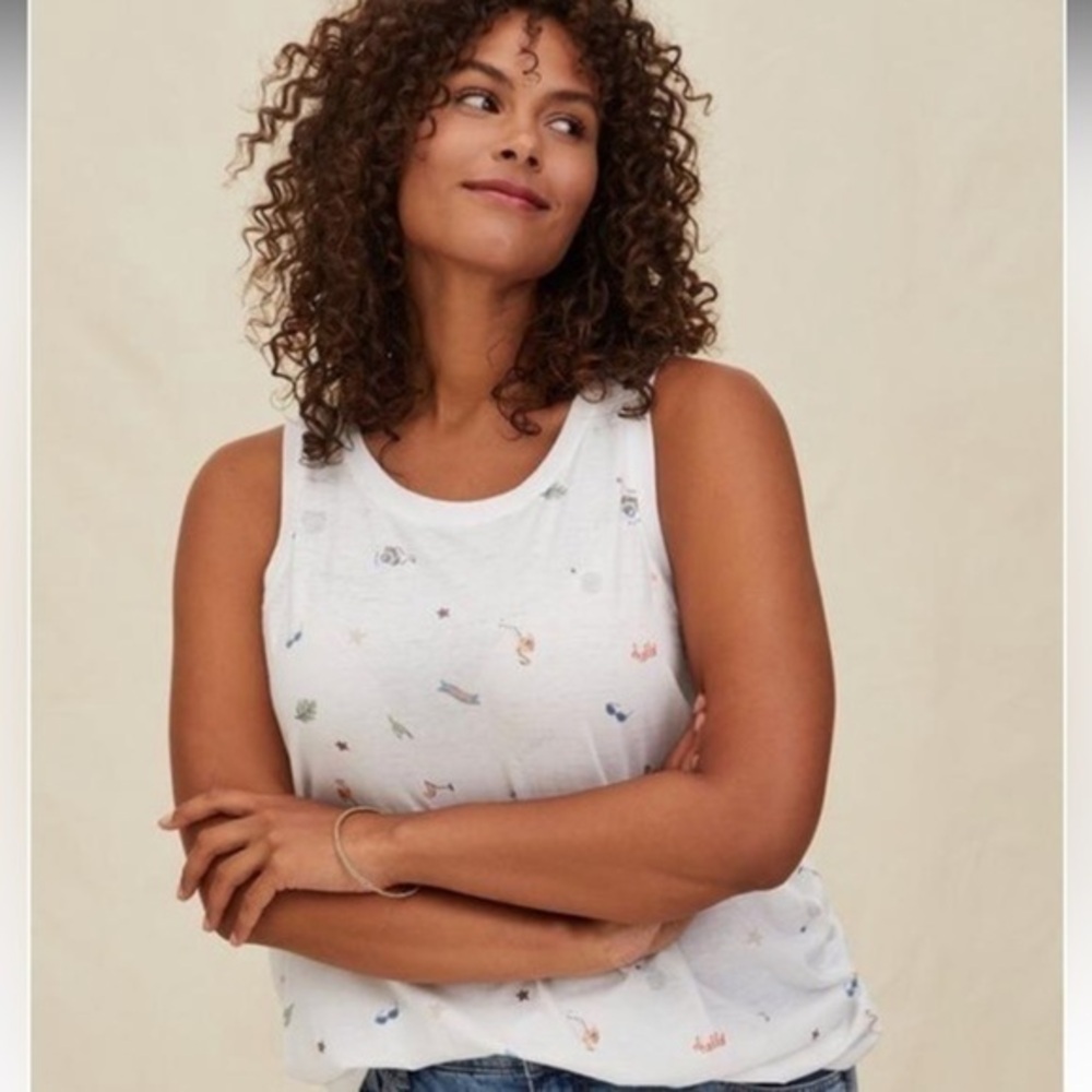 Women’s torrid 2 Vintage Triblend Jersey Crew Neck Tank 2 18w 20w
